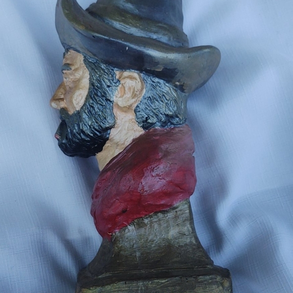 Clay Vintage Sculpture Handmade Art Decor - Picture 5 of 5